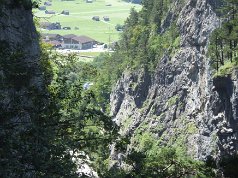 Spaziergang über der Aareschlucht