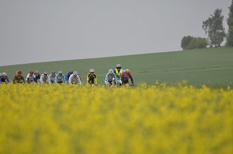 Spitzengruppe beim Gerolsteiner Marathon