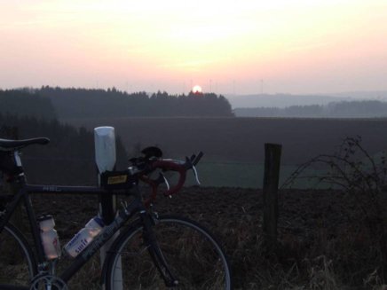 Abendstimmung im Grenzgebiet